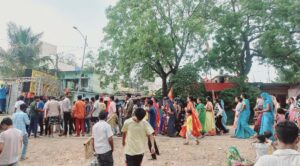 ठाकुर बाबा समिति की सातवीं वार्षिक पैदल यात्रा रवाना